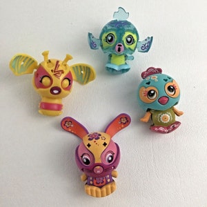 Zoobles Spring to Life Chipper Bird Warren Rabbit Chirpley Bug Blizzy ...