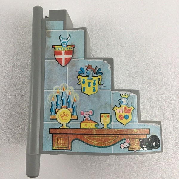 Fisher Price Little People Castle Replacement Part Steps Staircase Vintage 1974