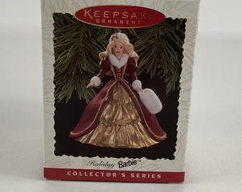 ホールマーク クリスマスツリーオーナメント ホリデーバービー