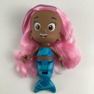 Bubble Guppies Splash & Surprise Bath Figure 9&quot; Doll Mermaid Molly Just Play Toy
