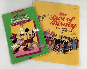 Disney Sing Along Songs Unreleased Collection on 2 DVD Set - Etsy