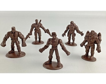 Small Soldiers Big Battle Game Replacement Pieces Tokens Commandos Vintage 1998