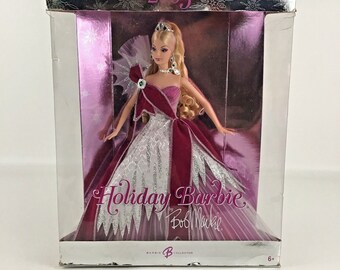 Barbie Doll 2005 Holiday Barbie Bob Mackie Collector Figure Vintage Mattel New Etsy