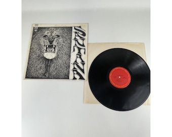 Santana - Santana LP Record 1969 First Press Columbia Rock 33 RPM