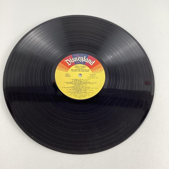 Disney Children's Favorites Vinyl Record Album Volume II Vintage