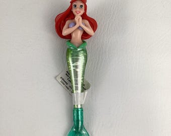 Disney Parks The Little Mermaid Ariel Ballpoint Pen Princess Souvenir Tail Cap
