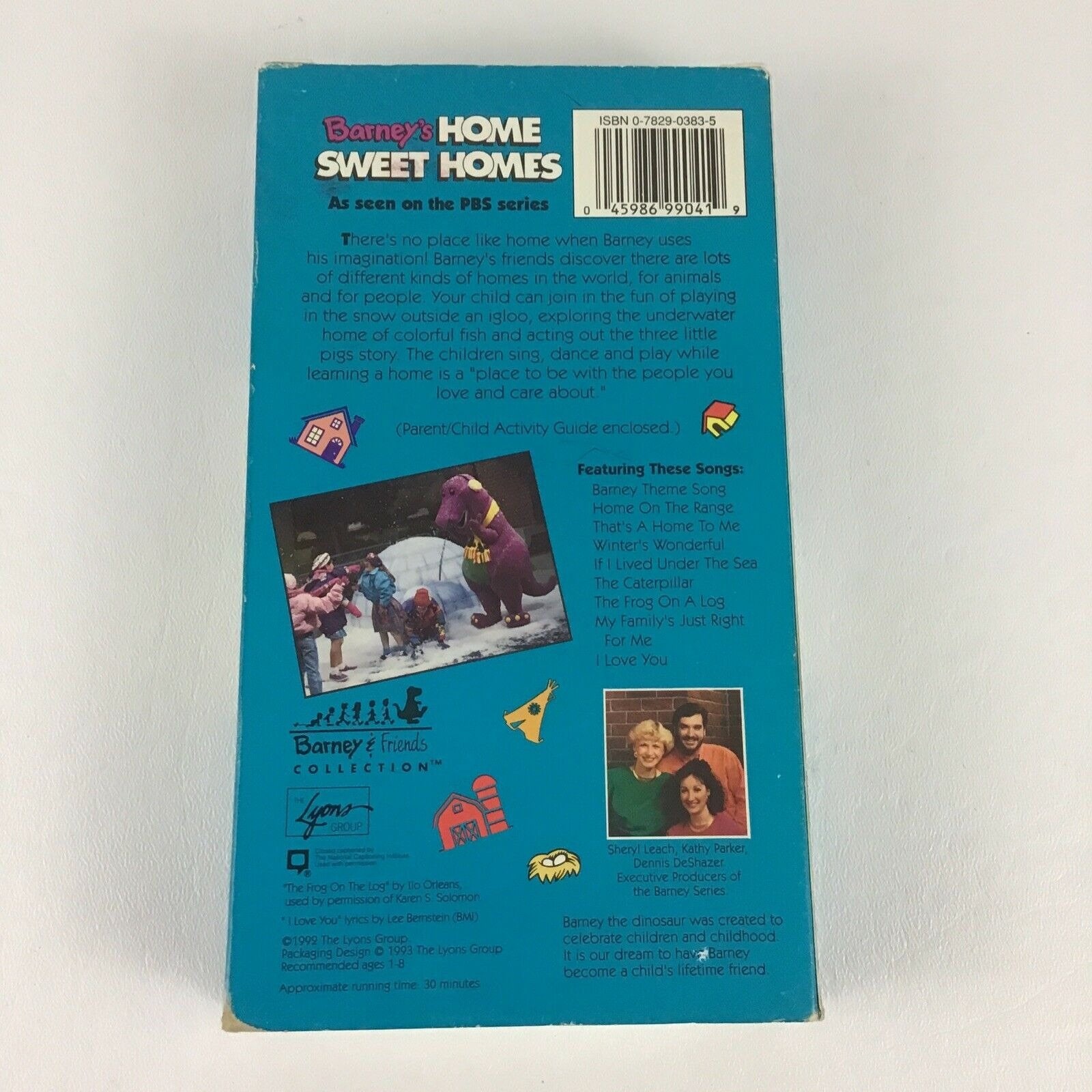 Barney & Friends Collection Sing Along VHS Tape Home Sweet Etsy