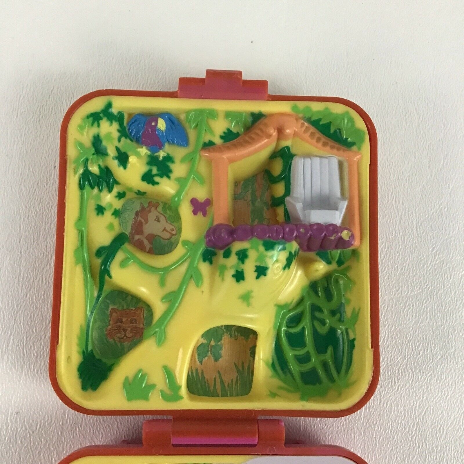 Vintage Polly Pocket 1989, Town House, Partytime Surprise, Play School,  Polly World, Wild Zoo World