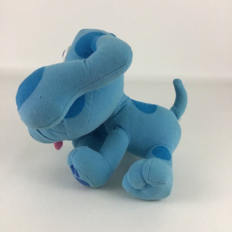 Blue's Clues Pose A Blue Puppy Dog Plush 8 Stuffed Etsy