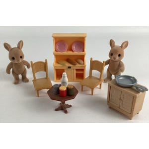 Calico Critters Hopper Kangoeroefiguur keukenspeelset Sylvanian Families Epoch