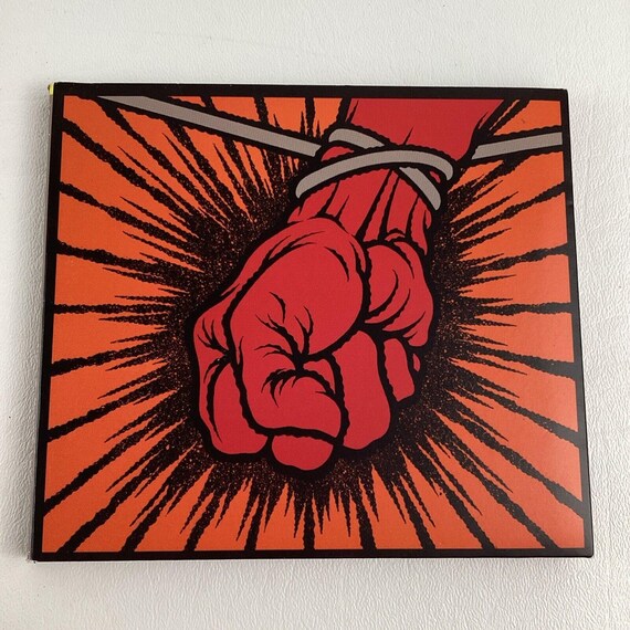 Metallica St. Anger Music CD 2 Disc Set Lyric Book Hard Rock