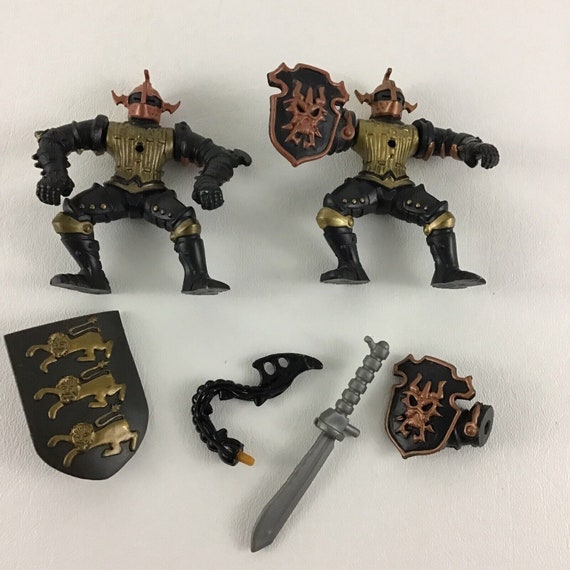Chap Mei Dragon Force Medieval Black Knight Action Figures Vintage