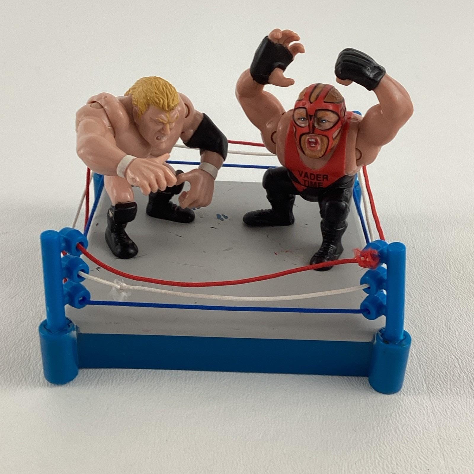 WWF Grudge Match Wrestling Ring Titan Sports Vader Sycho Sid