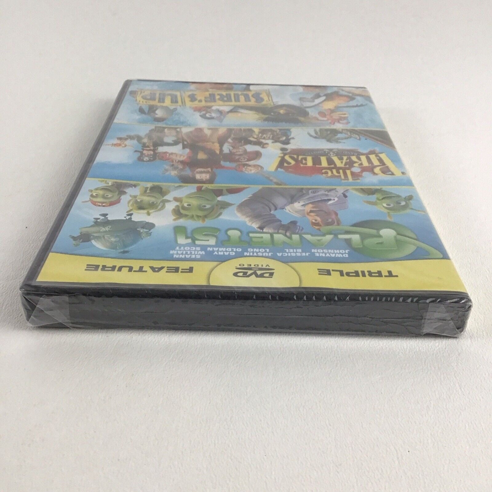 Triple Feature DVD Video Movies Planet 51 the Pirates Surf's