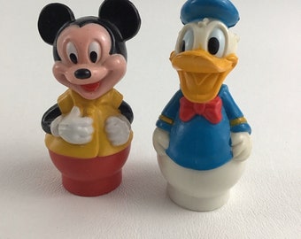 昭和レトロYONG EPOCHミッキー&TOKYODisneyland ドナルド 再入荷】 ヤングエポック製 レトロトイコレクション ティントイ