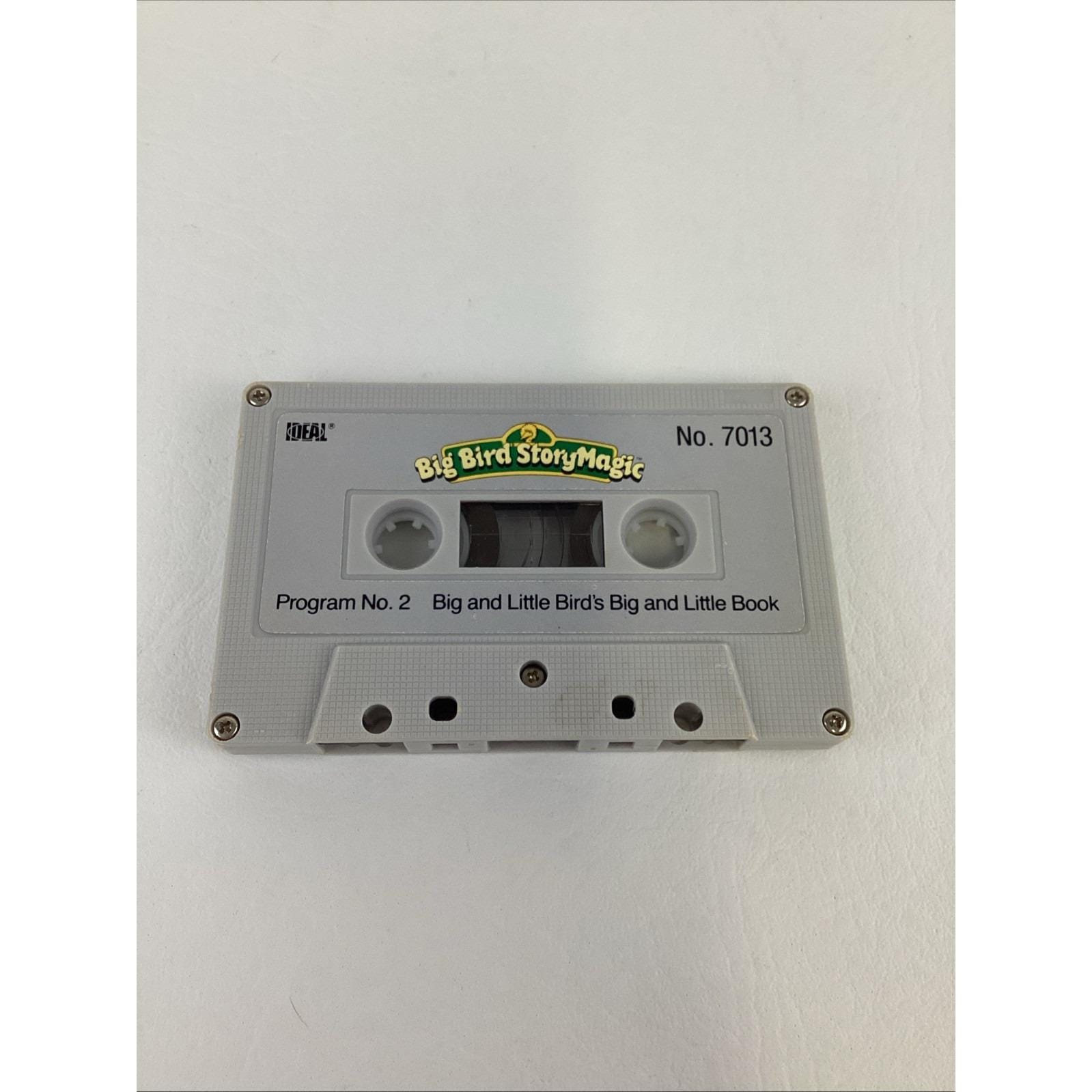 Ideal Storymagic Big Bird Big & Little Book Cassette Sesame Street