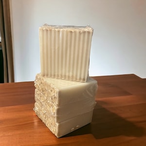 Oatmeal & Honey Unscented Soap - Exfoliating - Moisturizing