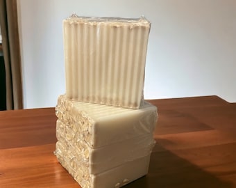 Oatmeal & Honey Unscented Soap - Exfoliating - Moisturizing