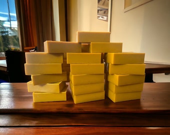Turmeric & Kojic Acid Soap, Handmade Natural, Vegan, Brightening, Dark