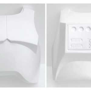 Clone Trooper Chest Piece and Upper Back Armor set / Movie realistic