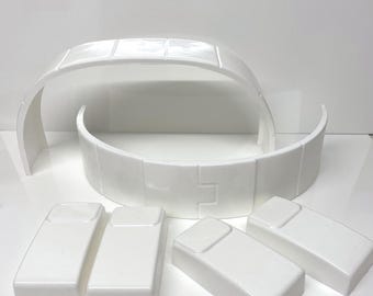 Old Captan Rex-riem en zakjes
