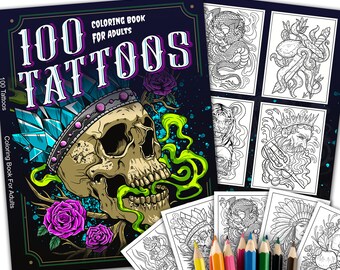 Download Adult Coloring Book Etsy