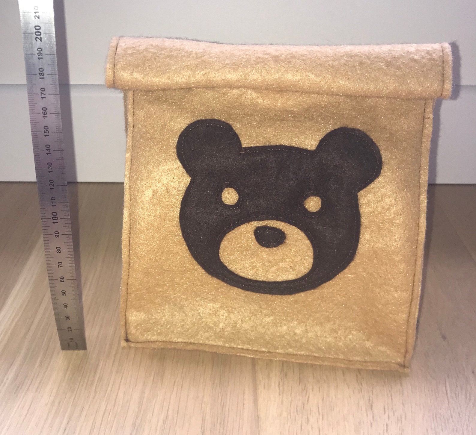 Animal Crossing bear pouch craft bag Etsy