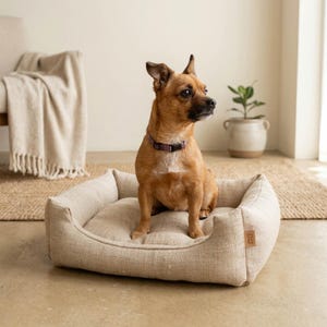 Easy Dog Bed Sewing Pattern, Beginner Pet Bed DIY (PDF Download), 3 sizes