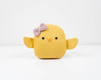 Tiny Chick Sewing Pattern, Beginner Friendly Stuffed Animal (PDF Pattern)