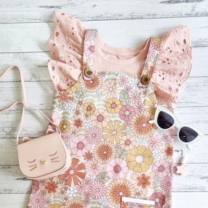 Mia pinafore dress, PDF sewing pattern