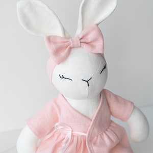 Bunny Sewing Pattern, PDF sewing pattern for bunny with clothes