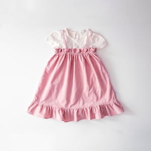 Sara pinafore dress, PDF Sewing Pattern