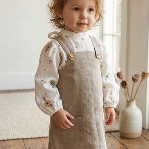 Vestido pechera Mia, patrón de costura en PDF