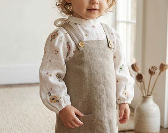 Mia pinafore dress, PDF sewing pattern