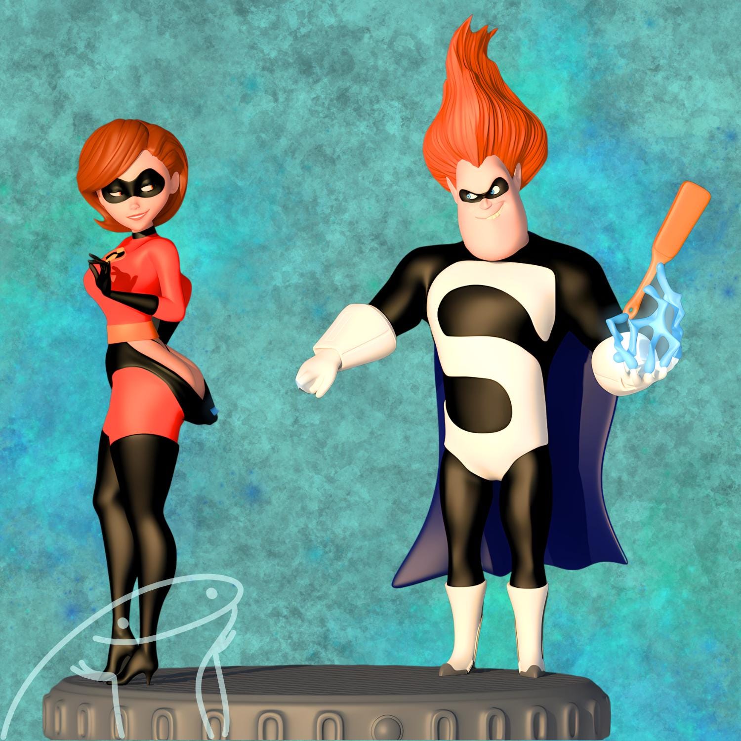 Disney Pixar エラスティガール エラスティサイクル Disney