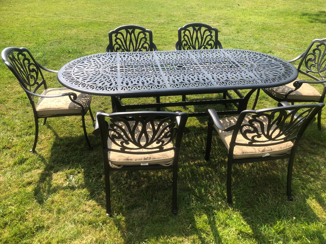 Hartman almafi Cast Aluminium Table and Chairs Etsy