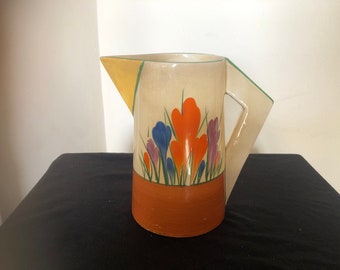 Clarice Cliff " Bizarre" Crocus Jug