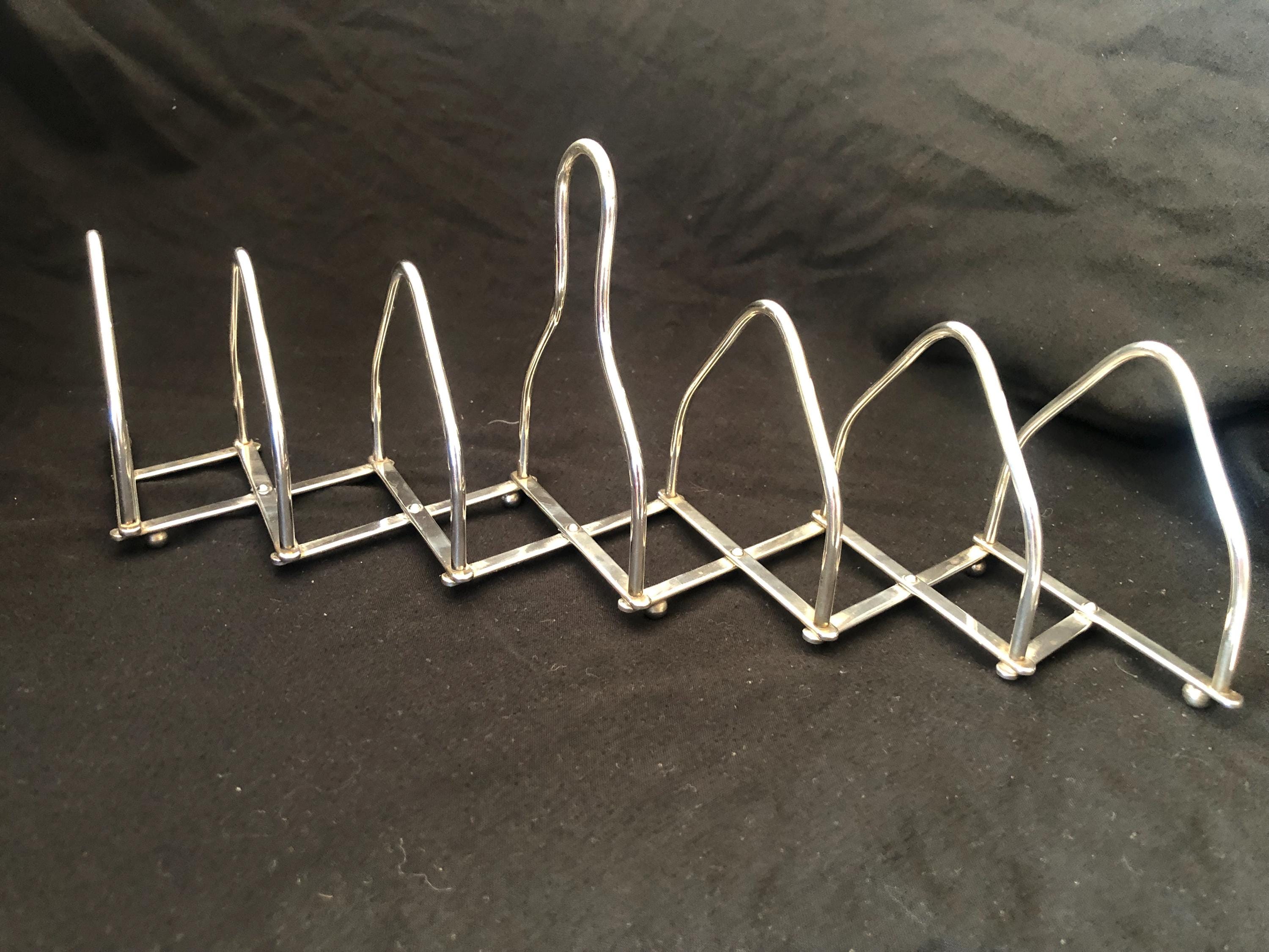 Antique Expanding Silver plated Toast Rack