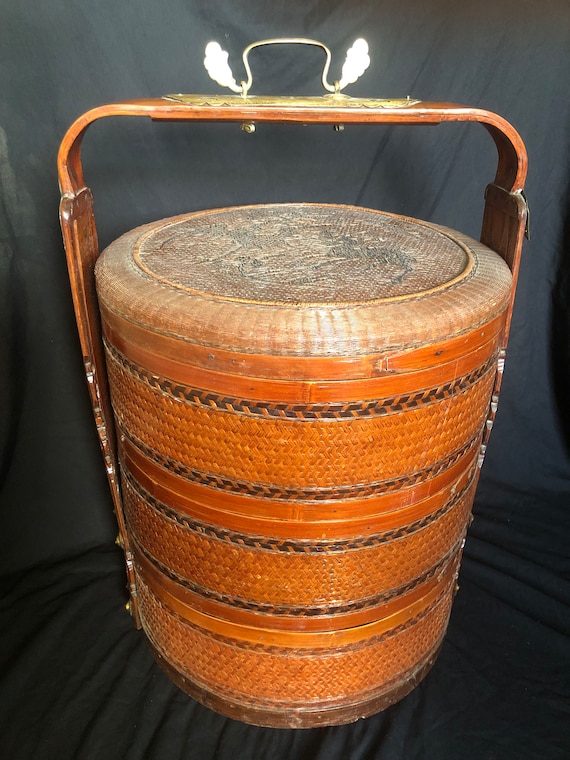 antique chinese basket/アンティークチャイニーズバスケット antique chinese basket/アンティークチャイニーズバスケット