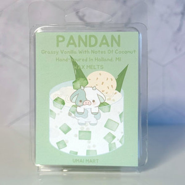 Pandan Coconut Wax Melt 100% Soy Wax