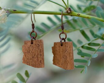 Arizona State Shape Earrings