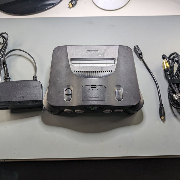 Nintendo 64 - HDMI kit, Recapped Board & PSU