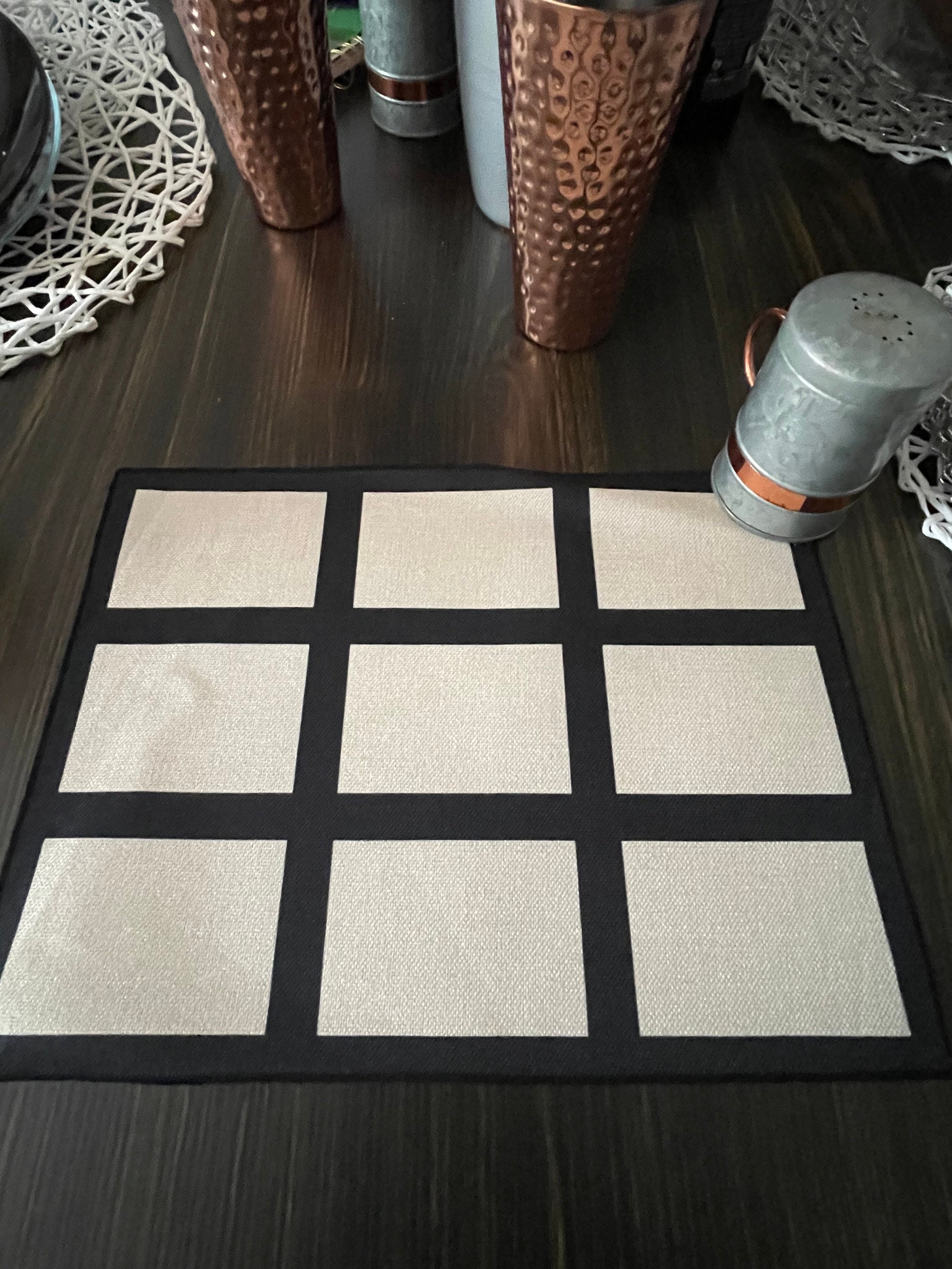 Home & Living Floor & Rugs 9 panel Rugs/Door Mats for sublimation etna