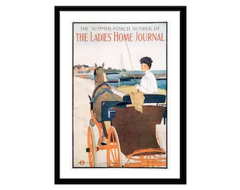Edward Penfield Ladies' Home Journal Cover Art Nouveau Print