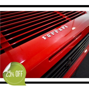 Poster of Ferrari Testarossa