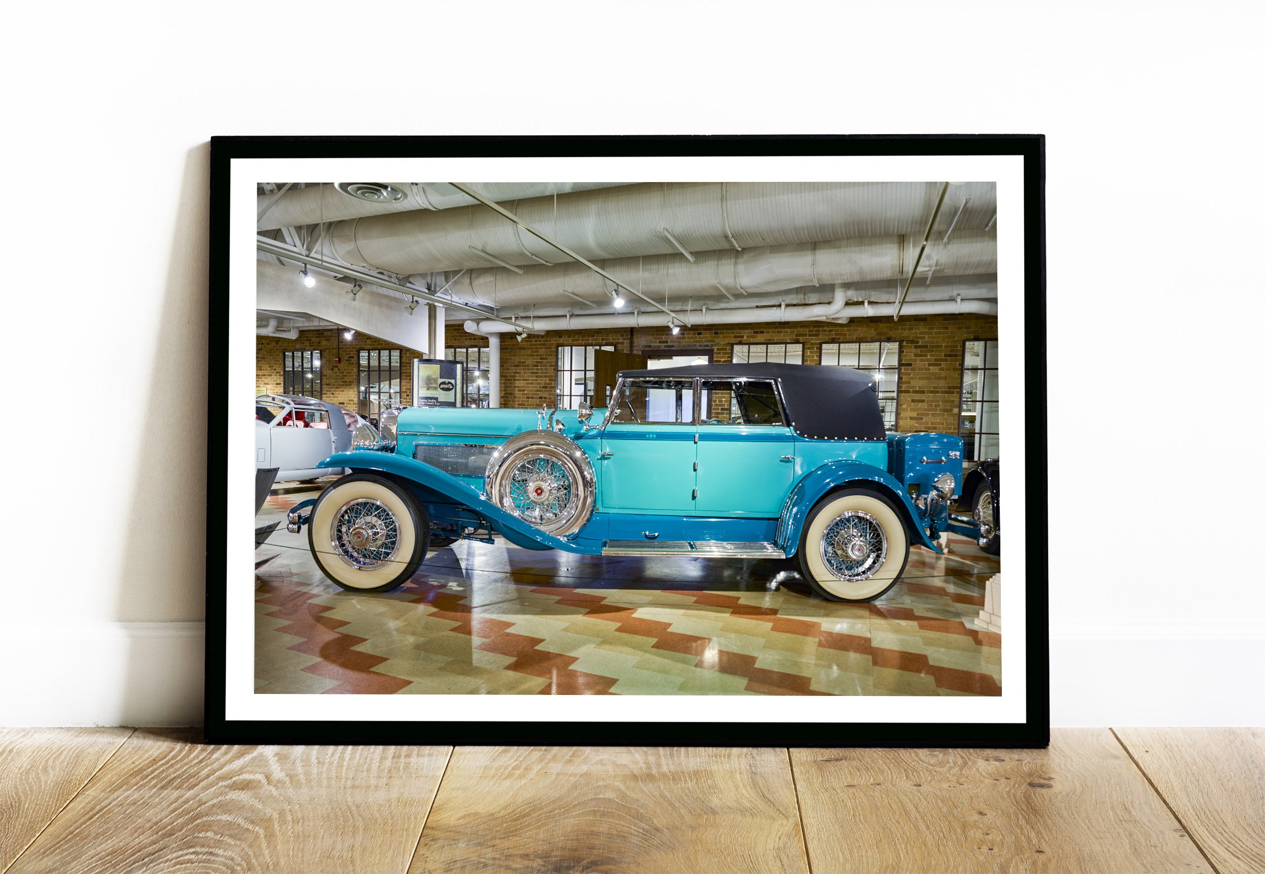 1930 Duesenberg Convertible Sedan Poster, Auburn Automobile Museum