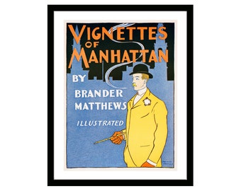 Vintage Advertising Poster by William Bradley 