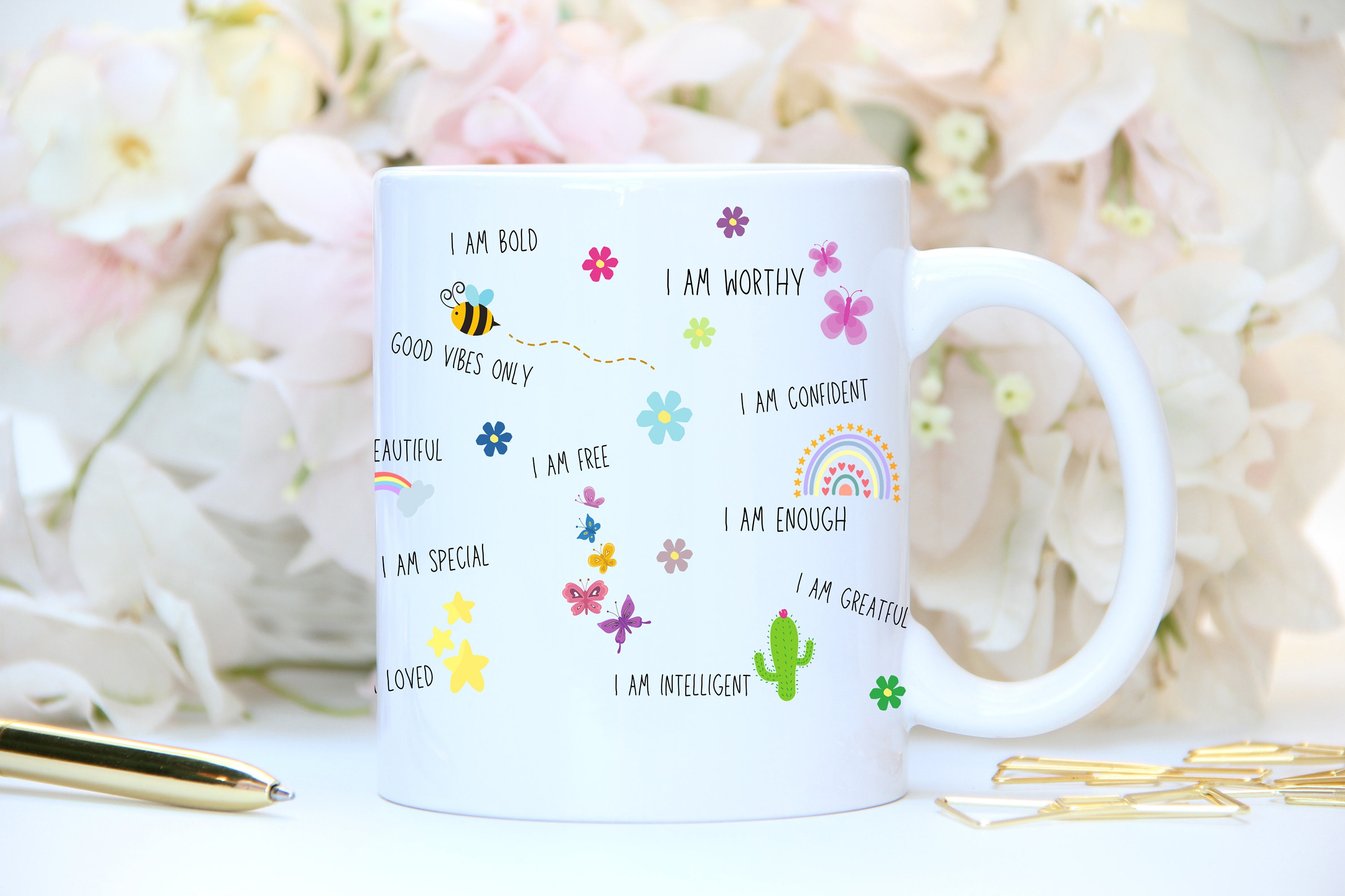 You Are Amezing Mug 11oz/0,33l Mental Health, Motivational Mug, Self