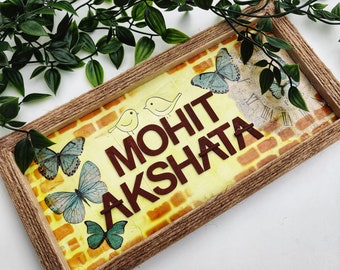House Name Plate Etsy