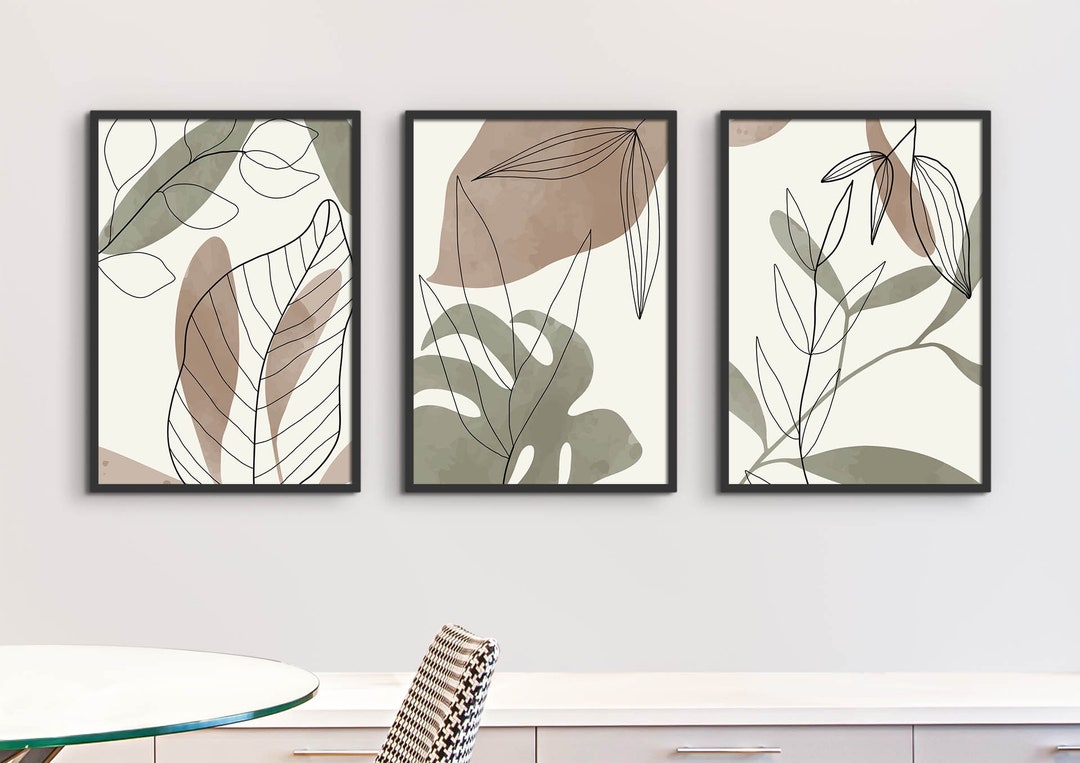 Floral Art Prints, Floral Abstract Art Prints, Wall Art Prints, Floral